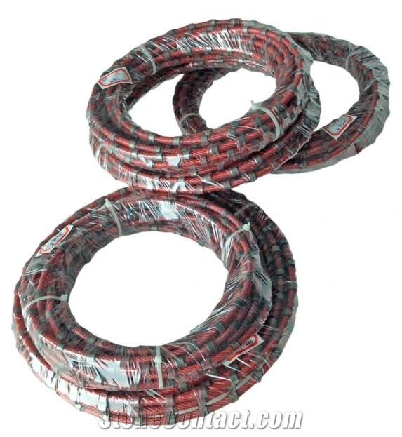 9.0MM Fast Cutting Diamond Wire Saw Stone Cutting